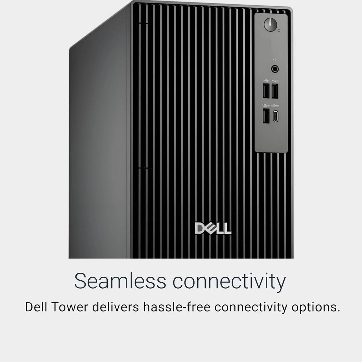 Dell QCT1250 Business Desktop, New OptiPlex Version, Intel 13th Gen 4-Core CPU, Ultra-Quiet Design, 16GB DDR5 RAM, 512GB PCIe SSD, Dual 4K Monitor Support, USB-C, Windows 11 Pro