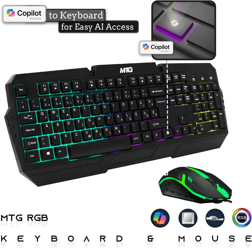 Dell Optiplex Tiny Mini Desktop PC, Intel Core i5, 16GB RAM, 1TB SSD with Dual 24 inch Curved Monitor, AI Enabled RGB Keyboard Mouse, RGB Soundbar and Webcam Windows 11 Pro (Renewed)