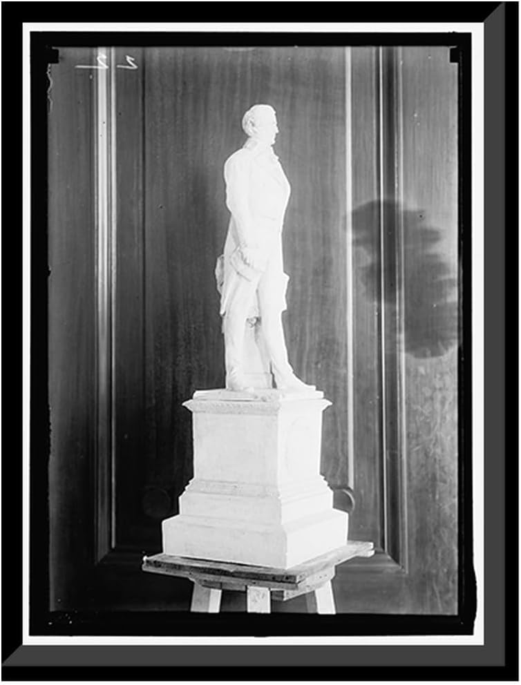MODEL FOR UNIDENTIFIED STATUE - 2 Classic Wall Art Print | Classic Period Photo | Framed Art Gift | 17x22