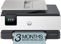 HP OfficeJet Pro 8125e Wireless All-in-One Color Inkjet Printer, Print, scan, Copy, ADF, Duplex Printing Best-for-Home Office, 3 Month Instant Ink Trial Included, AI-Enabled (405T6A)