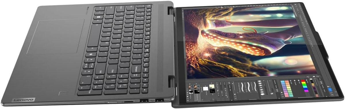 Lenovo Yoga 7i 2-in-1 Laptop, 16" 2K Touchscreen Display, Core Ultra 7 155U (Up to 4.80 GHz), 16GB DDR5, 1TB PCIe SSD, Wi-Fi 6E, Backlit KB, FP Reader, TB 4, Webcam, Keypad, PDG HDMI, Win 11 Pro