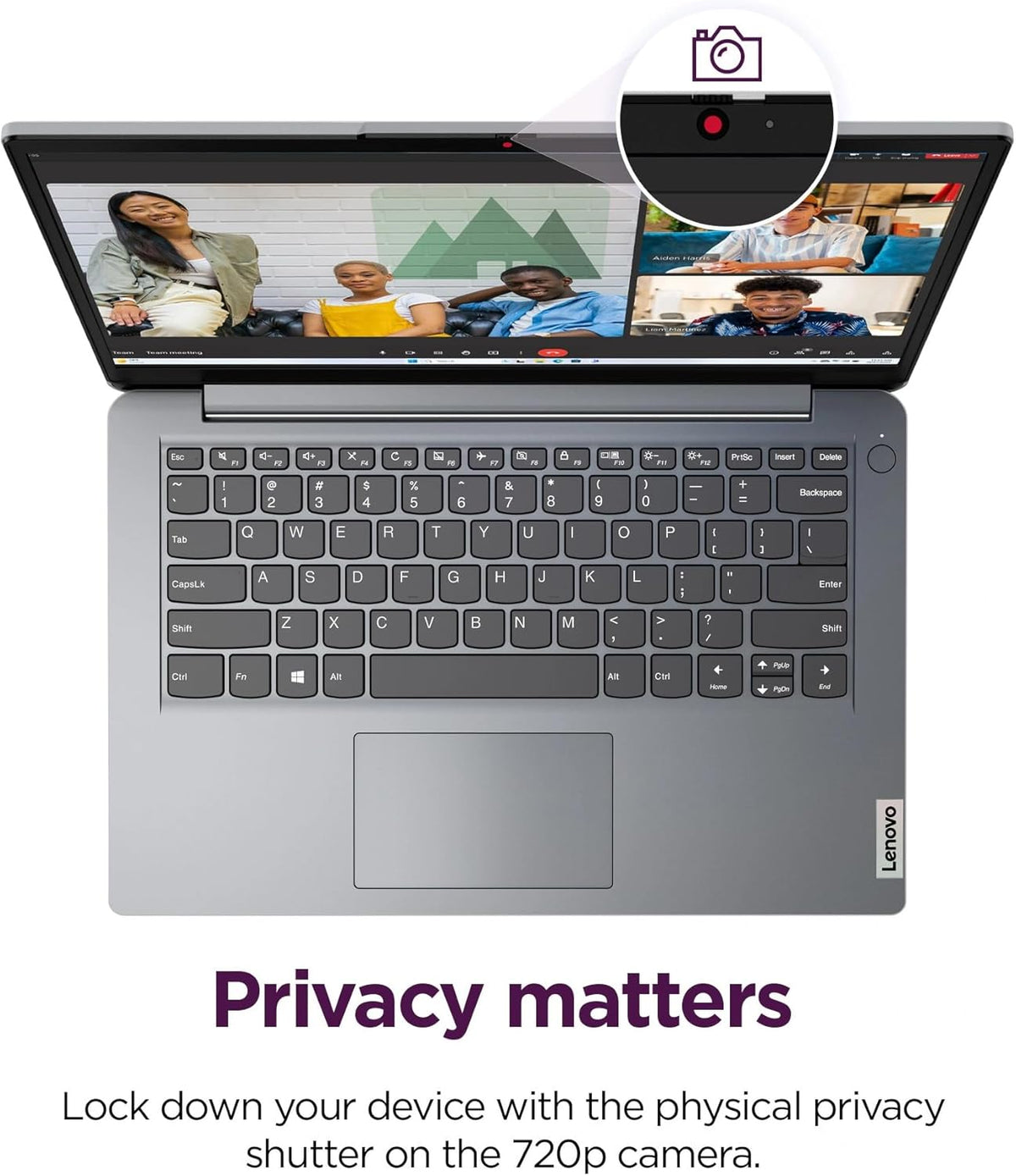 Lenovo 2026 Student Laptop with Microsoft 365, 8GB RAM, 128GB Storage + 500GB Ext HDD, Intel Dual Core, WiFi, Ultra-Light, Long Battery Life, Windows 11 S, Essential IdeaPad for Home & School