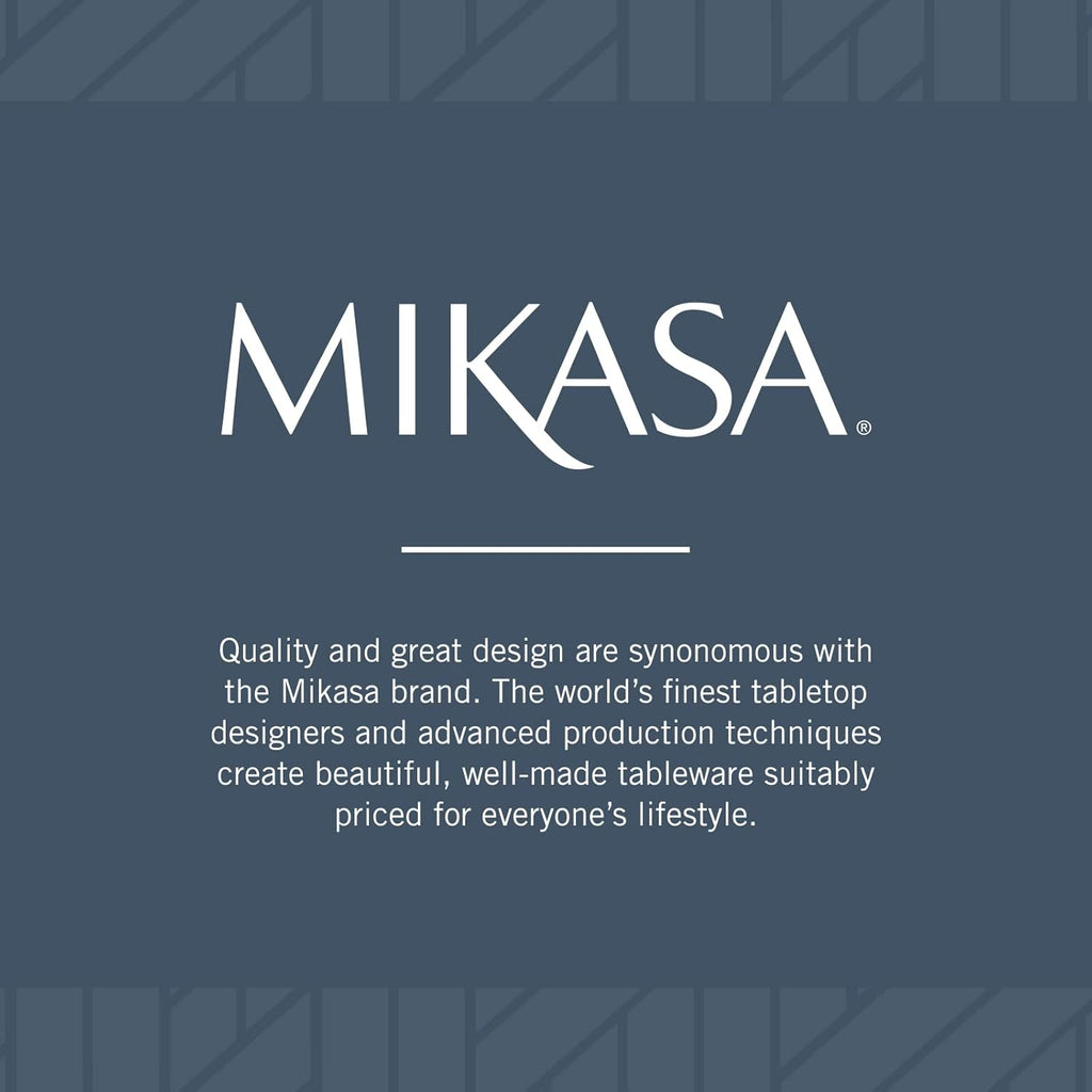 Mikasa Satin Loft 65-Piece Flatware Set, Service for 12, 18/10 Stainless Steel Silverware with Satin Finish, Includes Serving Utensils, Dishwasher Safe