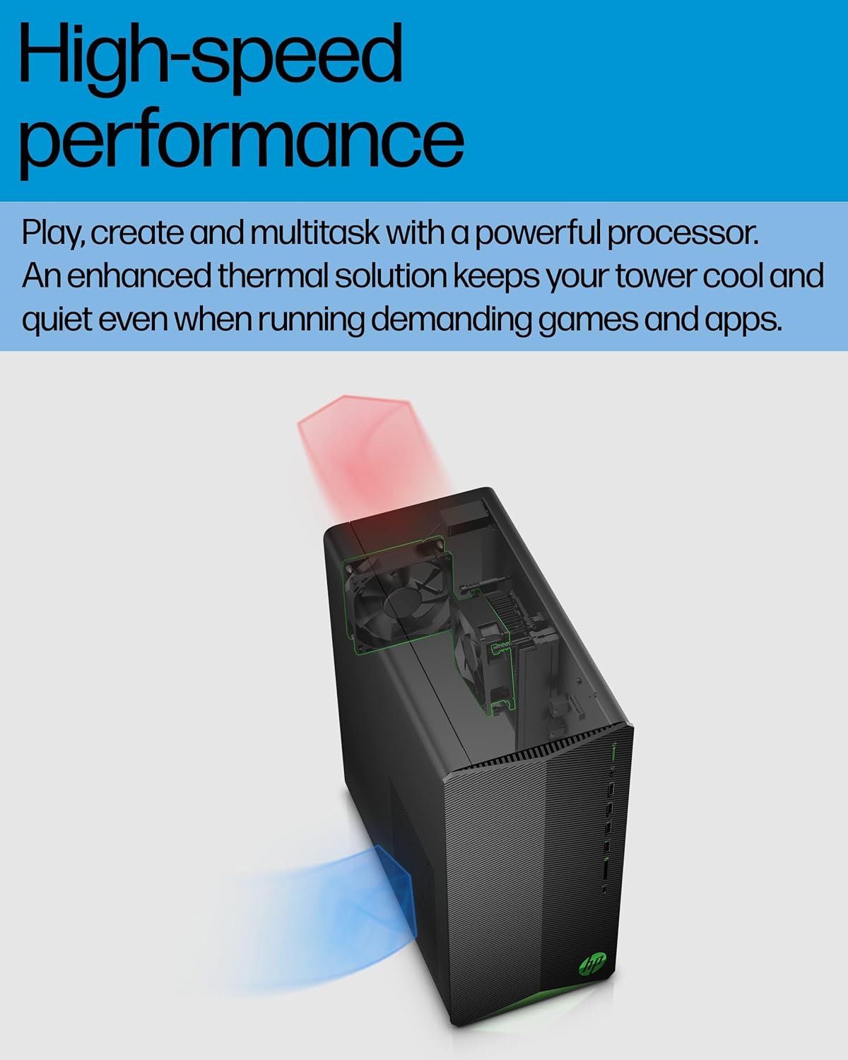 HP 2026 Desktop Tower Computer for Home Office Student, Intel i7-11700F 8-Core, 16GB DDR4 RAM, 512GB PCIe SSD, WiFi 6, Keyboard & Mouse, Windows 11 Home-Ready for Work, Business Family Use, Jet Black