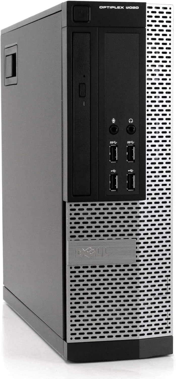 Dell Optiplex 9020 Desktop Computer PC, Intel Quad-Core i5, 500GB HDD Storage, 8GB DDR3 RAM, WiFi, 20 in Monitor, RGB Productivity Bundle, Windows 11 Pro (Renewed)
