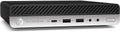HP EliteDesk 800 G4 Mini Tiny Business PC, Intel Hexa-Core i5-8500T up to 3.5GHz, 16GB DDR4 RAM, 256GB NVMe SSD, Dual Monitor Support, WiFi, Bluetooth, HDMI, DisplayPort, Windows 11 64-bit (Renewed)