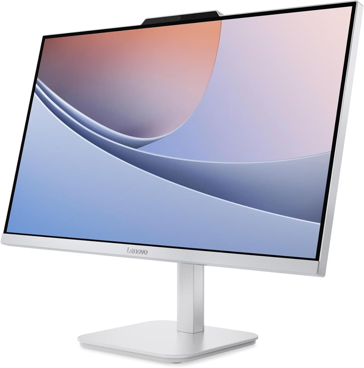 Lenovo 24" FHD All-in-One Desktop Computer for Home & Office, Intel Processor, 16GB RAM, 128GB PCIe SSD, Business AIO, Vent-Hear, HDMI, Bluetooth 5.2, Wireless Keyboard & Mouse, Win 11