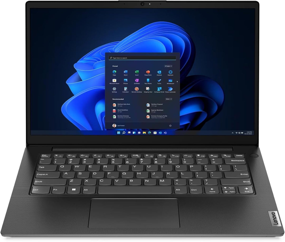 Lenovo V14 Gen 4 Business Laptop (14" FHD Anti-Glare, Intel 10-Core i7-13620H, 16GB RAM, 512GB SSD), Webcam with Privacy Shutter, Ethernet, Wi-Fi 6, HDMI, Bluetooth, Win 11 Home w/ Copilot, Black