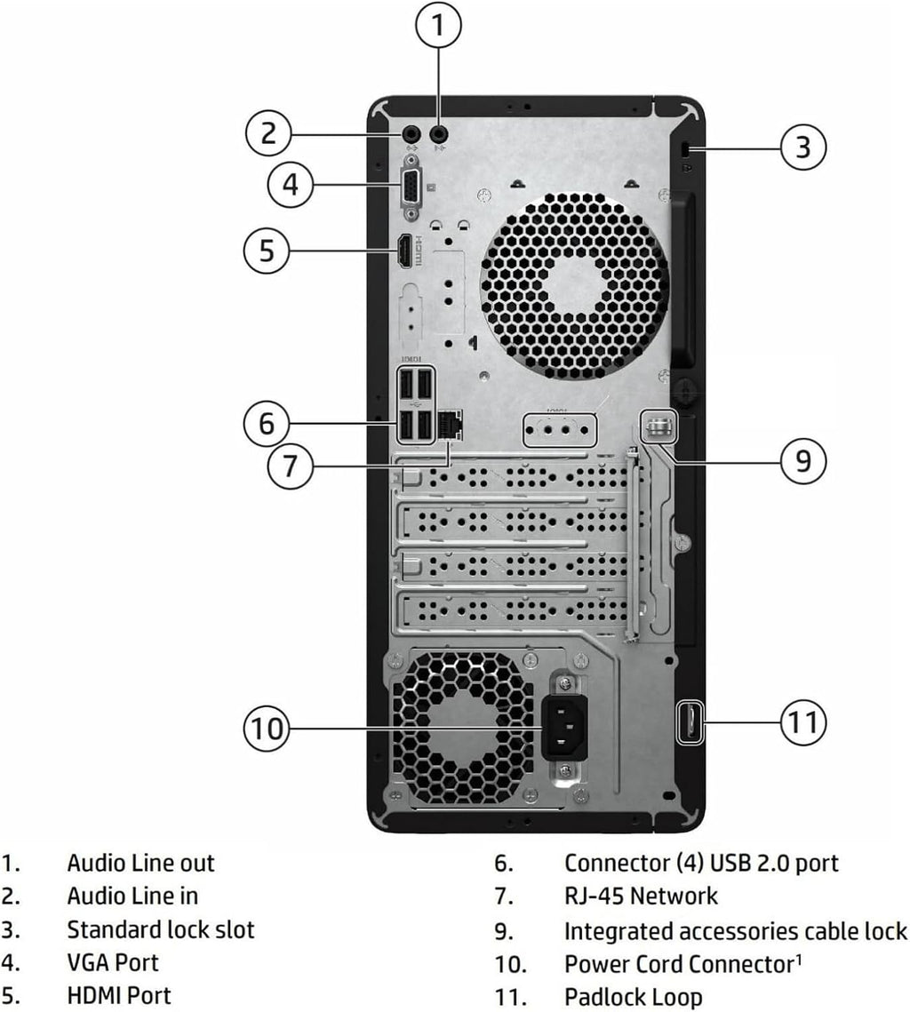 HP Business Desktop Tower 290 G9 Computer| Intel 13th Gen Quad-Core| 8GB DDR4 | 256GB SSD | Lifetime Office 365 | WiFi Adapter | Complete Setup | Keyboard Included | Windows 11 Home | 2026 Pro Tower
