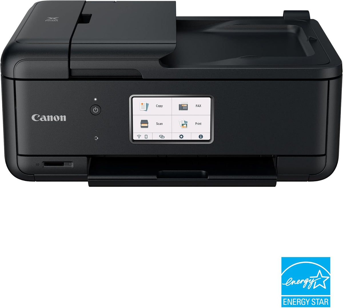 Canon TR8620 All-in-One Printer for Home Office | Copier |Scanner| Fax |Auto Document Feeder | Photo and Document Printing | Airprint (R) and Android Printing, Black