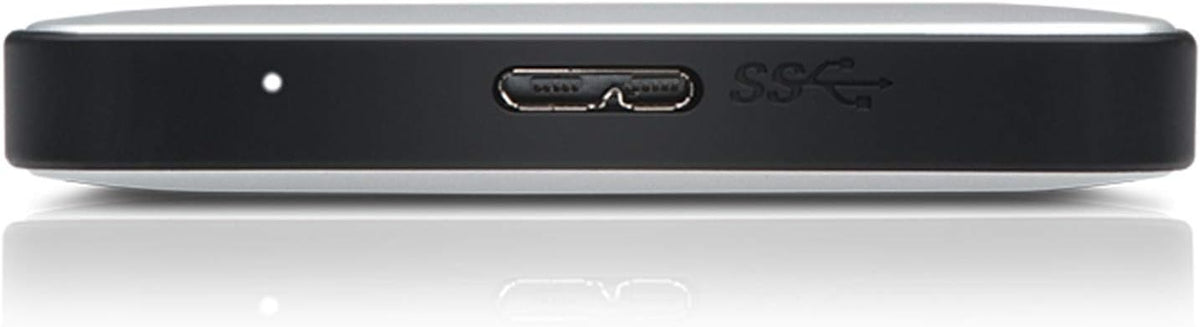 G-Technology G-Drive mobile Portable USB 3.0 1TB Hard Drive for On-the-Go Laptop Users (Silver) (0G02428)
