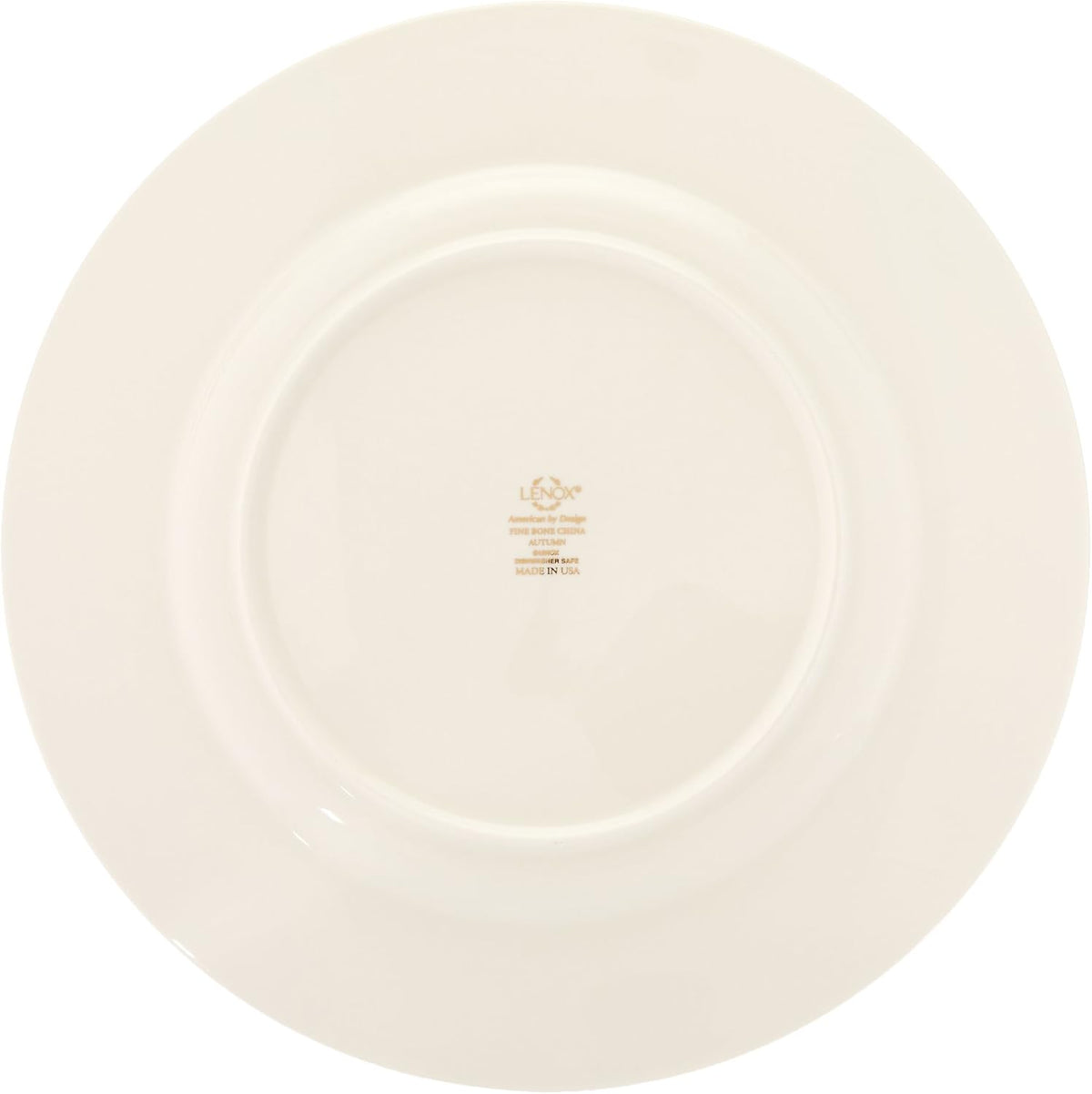 Lenox Dinnerware Set, Autumn 5-Piece Place Setting Set, Service For 1, Elegant Porcelain Dishes, Chip Resistant And Dishwasher Safe, Includes Plates Cup & Saucer, Dish Sets (Ivory, 5 Piece)