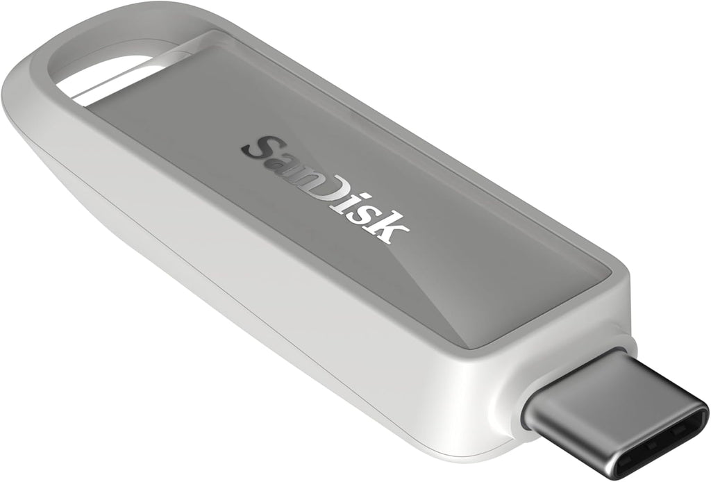 SANDISK 512GB Phone Drive with USB Type-C - for Smartphones, Tablets, and Computers - Up to 150MB/s, USB 3.2 Gen 1 - Arctic White - SDIXS0N-512G-GN6NE