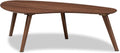 Baxton Studio Coffee Tables, One Size, Walnut