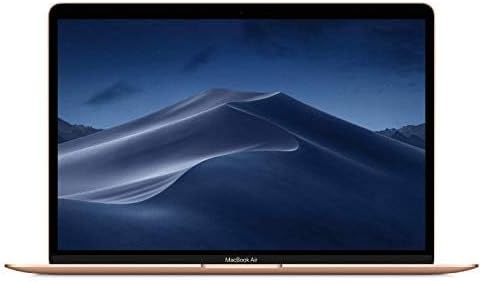 Apple 2019 MacBook Air with 1.6GHz Intel Core i5, 13-inch, 8GB RAM, 128GB SSD Storage, Gold (Renewed)