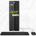 acer Aspire SFF 8L Desktop Computer | Intel Multi-Core CPU | 16GB RAM, 1TB Storage (512GB SSD+512GB External) | WiFi 6E | Intel UHD Graphic | Wired KB & Mouse, Lifetime Office 365 for The Web