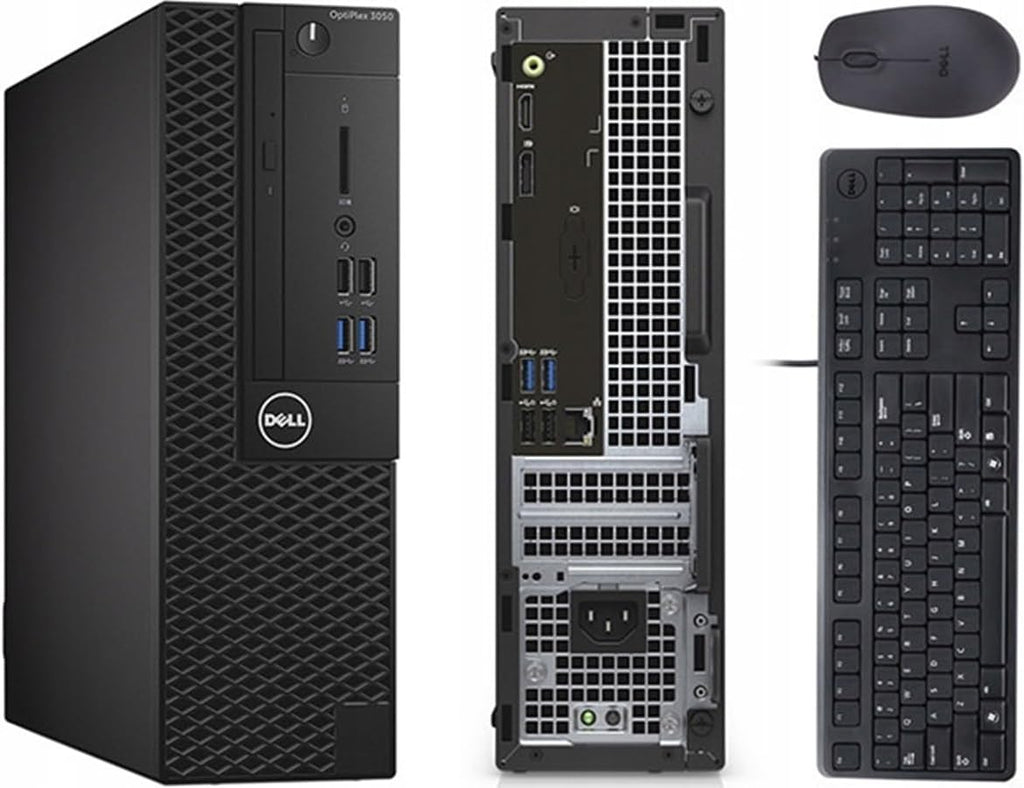 Dell Optiplex 3050 SFF Desktop Computer PC, Intel Quad Core i5-6500 up to 3.6GHz, 16GB DDR4, 256GB SSD, WiFi, 4K Support, DP, HDMI, Windows 11 Pro 64 Bit (Renewed)