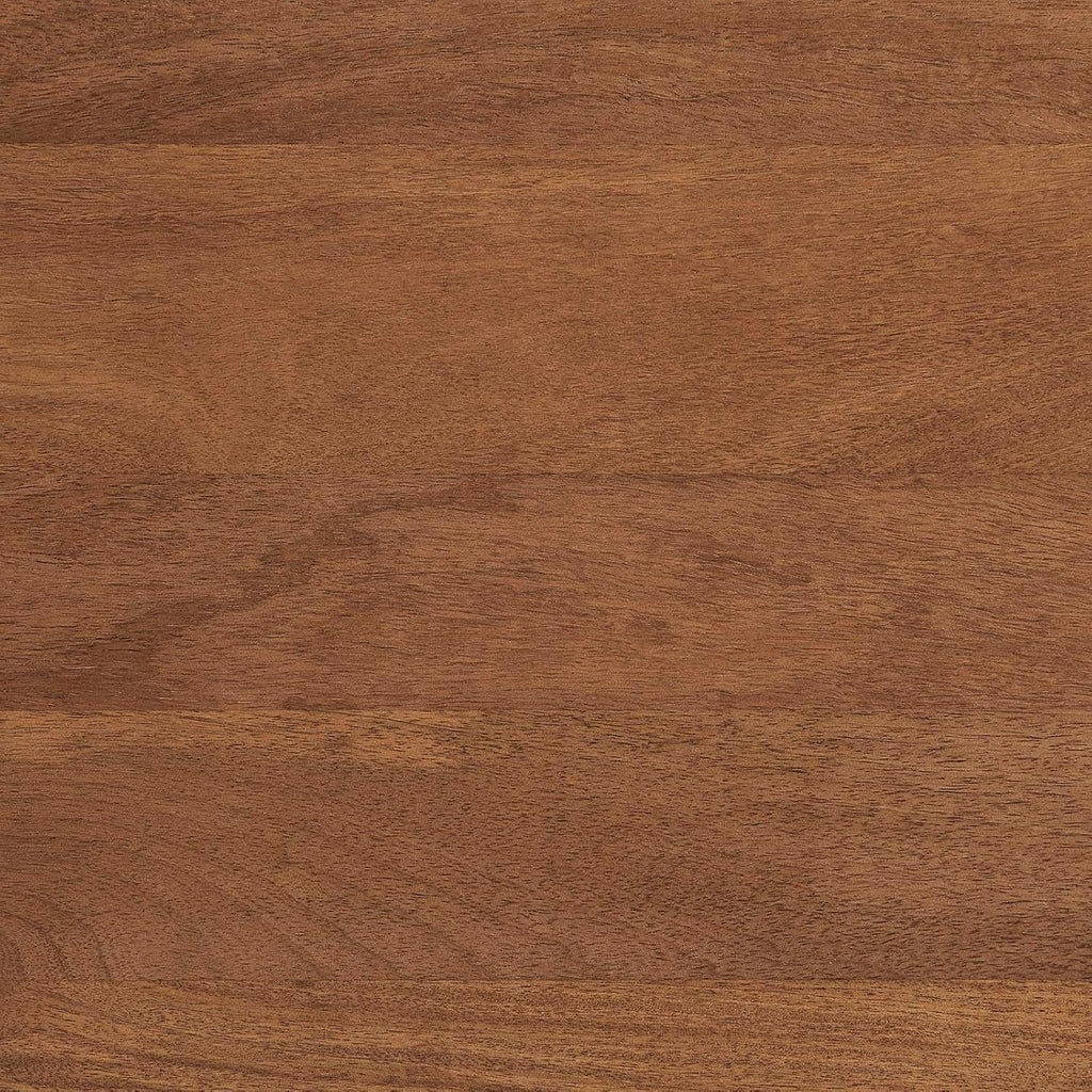 Modway Amistad 60" Solid Wood Modern Farmhouse Rectangular Dining Table in Walnut