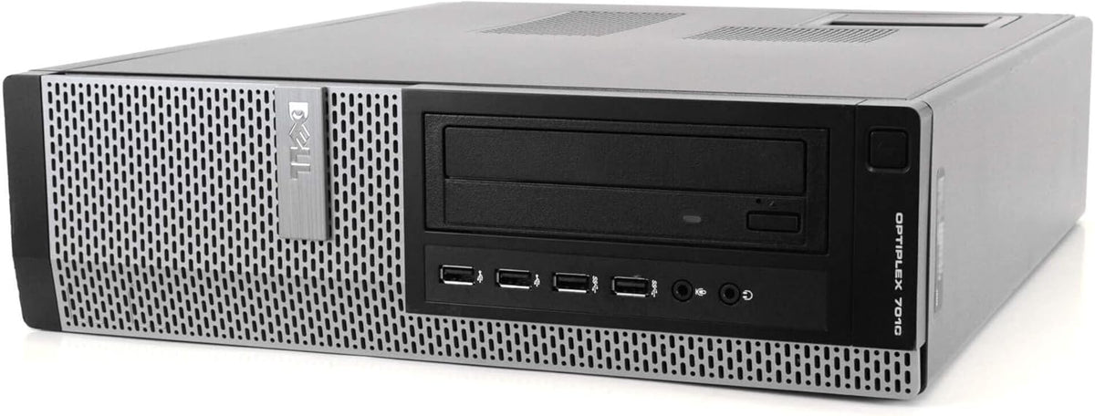 Dell Desktop Computer Package Compatible with Dell Optiplex 7010 Intel Quad Core i5 3.2GHz, 8GB Ram, 500GB HDD, 19-inch LCD, DVD, WiFi, Keyboard, Mouse, Windows 11 Pro (Renewed)