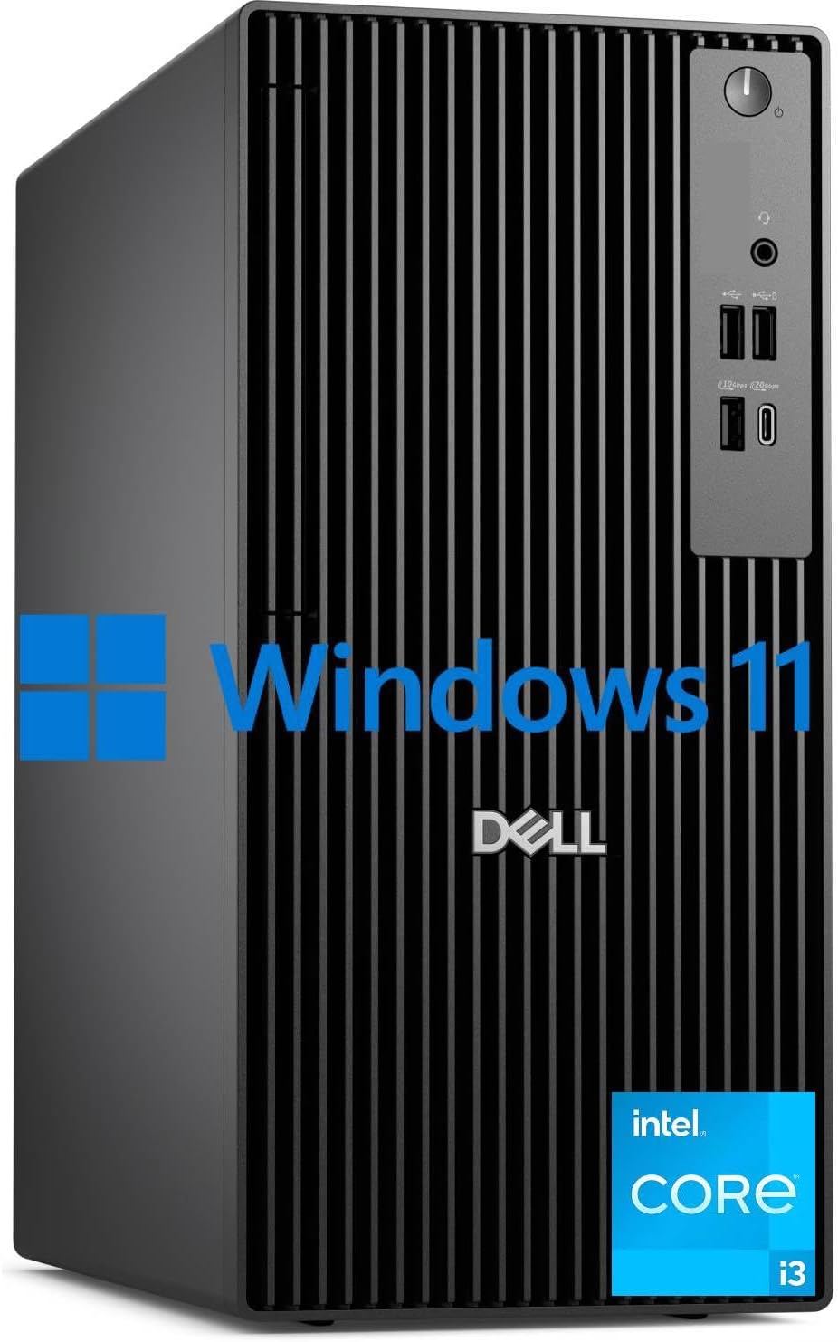 Dell QCT1250 Business Desktop, New OptiPlex Version, Intel 13th Gen 4-Core CPU, Ultra-Quiet Design, 16GB DDR5 RAM, 512GB PCIe SSD, Dual 4K Monitor Support, USB-C, Windows 11 Pro