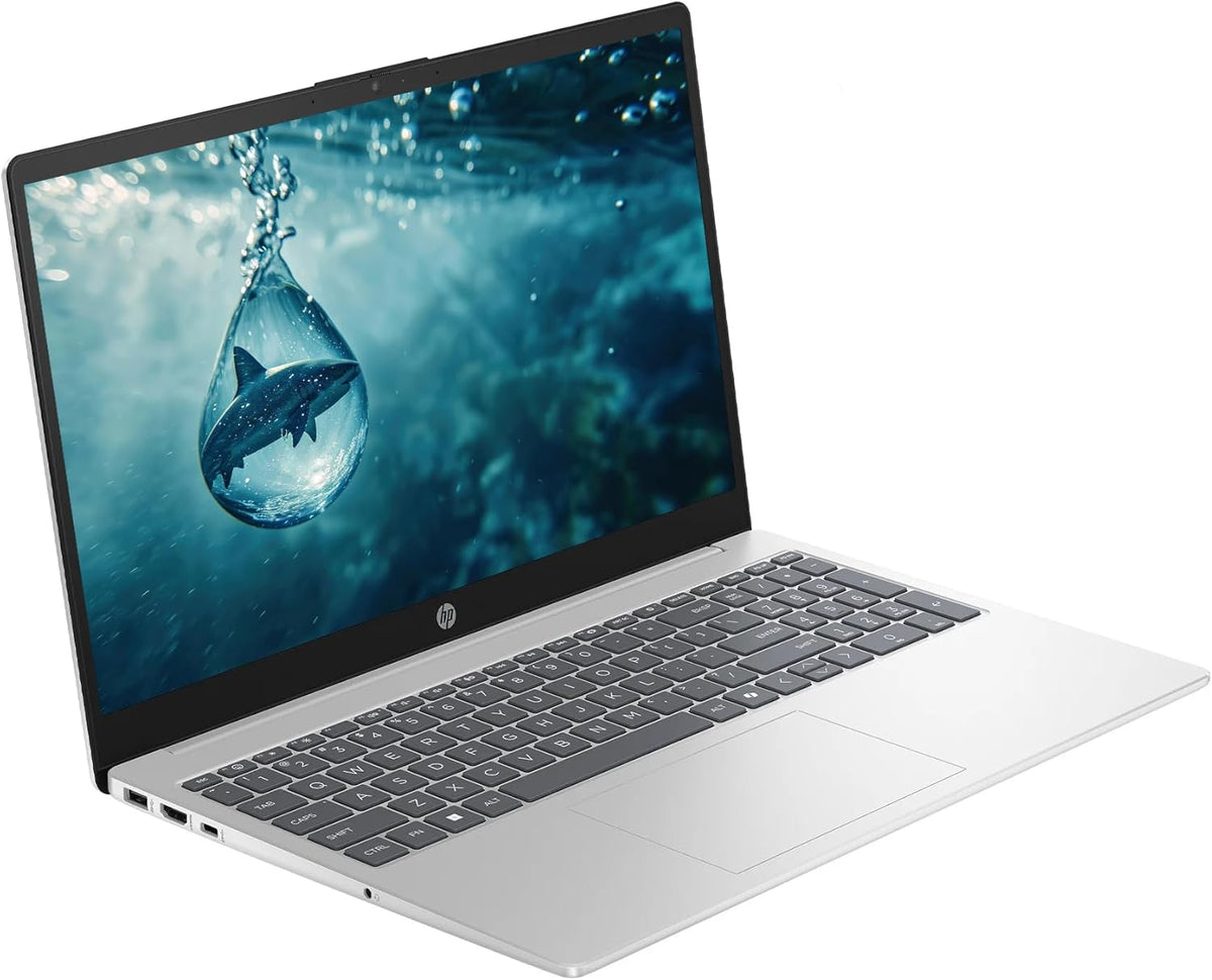 HP 15.6" FHD Touchscreen Laptop, Intel Core Ultra 5 125H (14-Core), 24GB RAM, 1TB SSD, Intel Arc Graphics, AI‑Ready, Windows 11 Home, SageNova Earphones & Docking Station, Silver