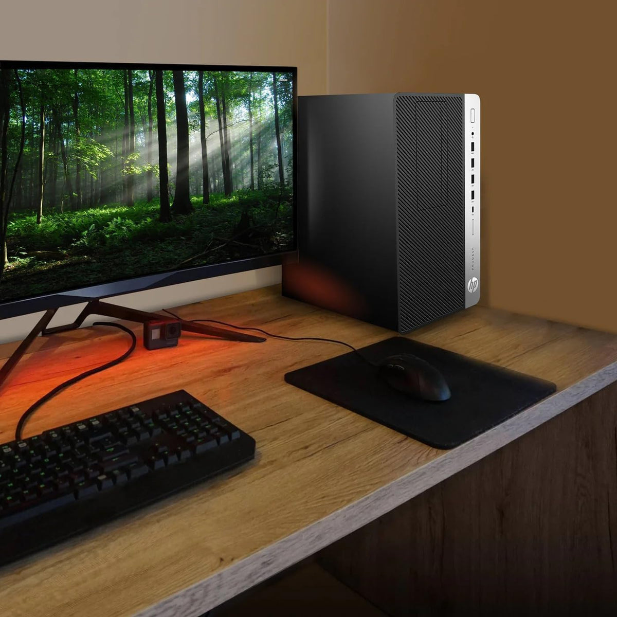 HP ProDesk 600G4 Tower Desktop Computer | Intel i7-8700 (3.4) | 32GB DDR4 RAM | 1TB SSD Solid State | Wi-Fi 5G + Bluetooth | Windows 11 | Home or Office PC (Renewed)