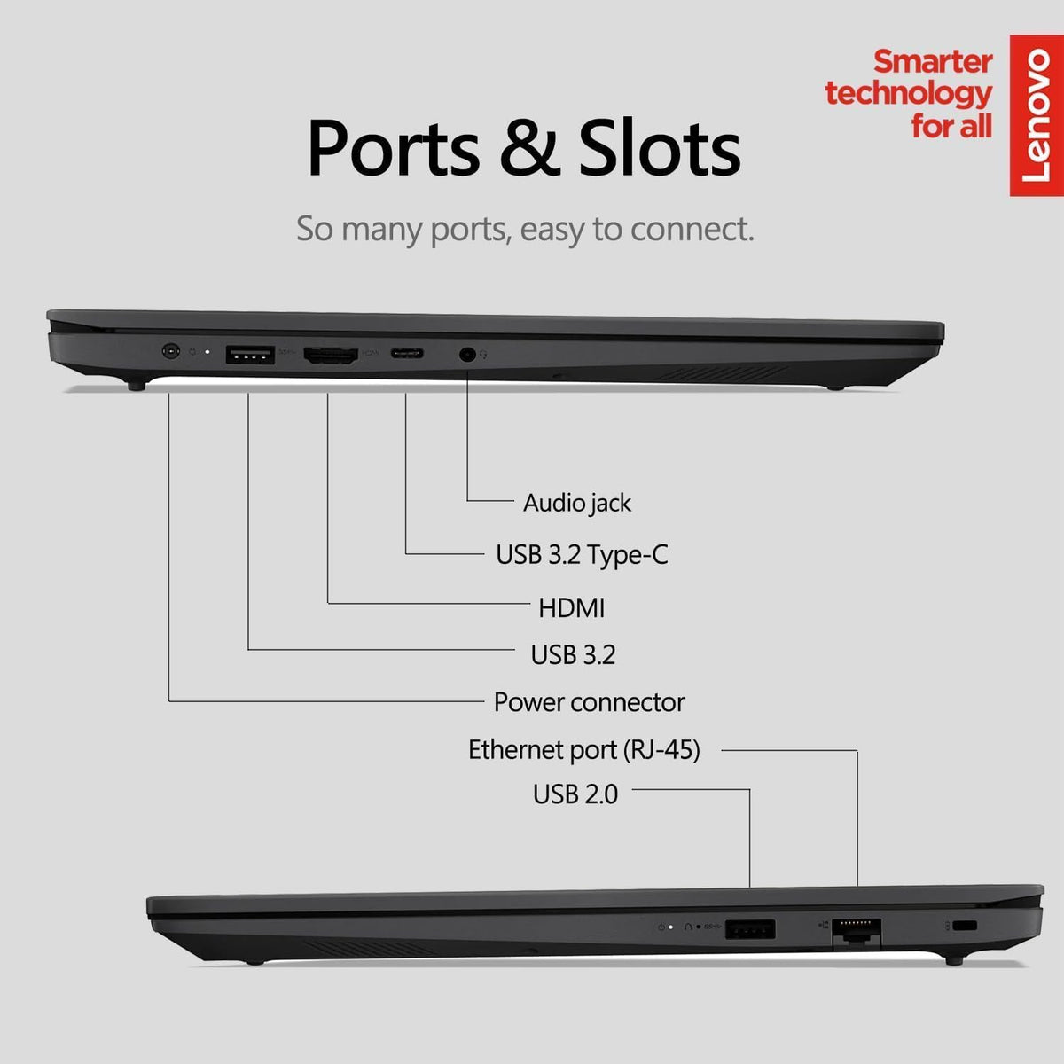 Lenovo Portable Laptop for Business and Student with Lifetime Office 365, 15.6" FHD, 16GB DDR4 RAM, 512GB PCIe SSD, Intel Dual-Core, WiFi 6, Bluetooth 5.2, USB-C, Fast Charging, Windows 11