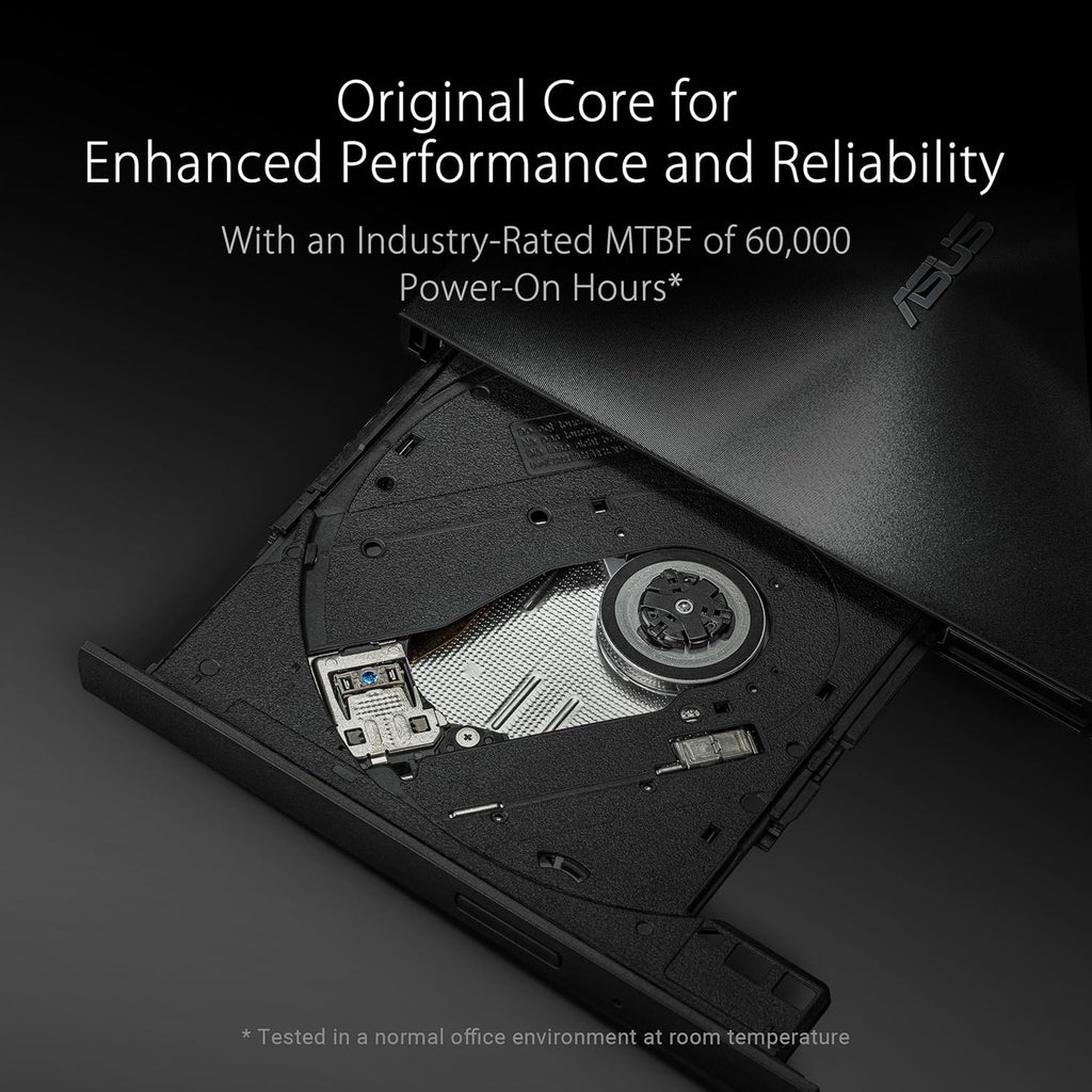 ASUS Powerful Blu-ray Drive with 16x Writing Speed and USB 3.0 for Both Mac/PC Optical Drive BW-16D1X-U/BLK/G/AS/P2G