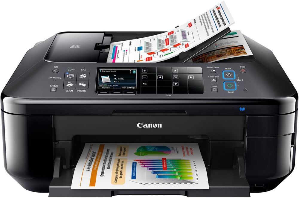 Canon Office Products PIXMA MX892 Wireless Color Photo Printer with Scanner, Copier and Fax