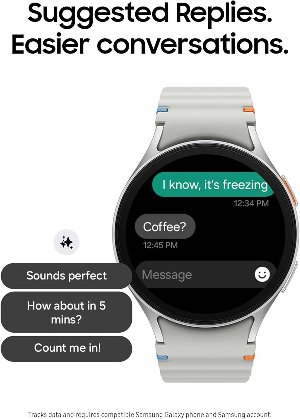 Samsung Galaxy Watch7 40mm L300N GPS, Green (Renewed)