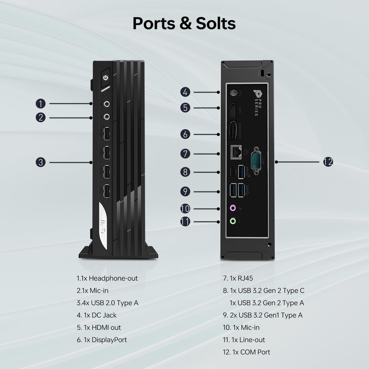 msi PRO DP21 Mini Desktop Computer | 13th Gen Intel 4-Core Processor | 32GB RAM | 1TB SSD | 2-Monitor Support 4K | HDMI | RJ-45 | Wi-Fi | Wired Keyboard & Mouse | Windows 11 Pro | Black