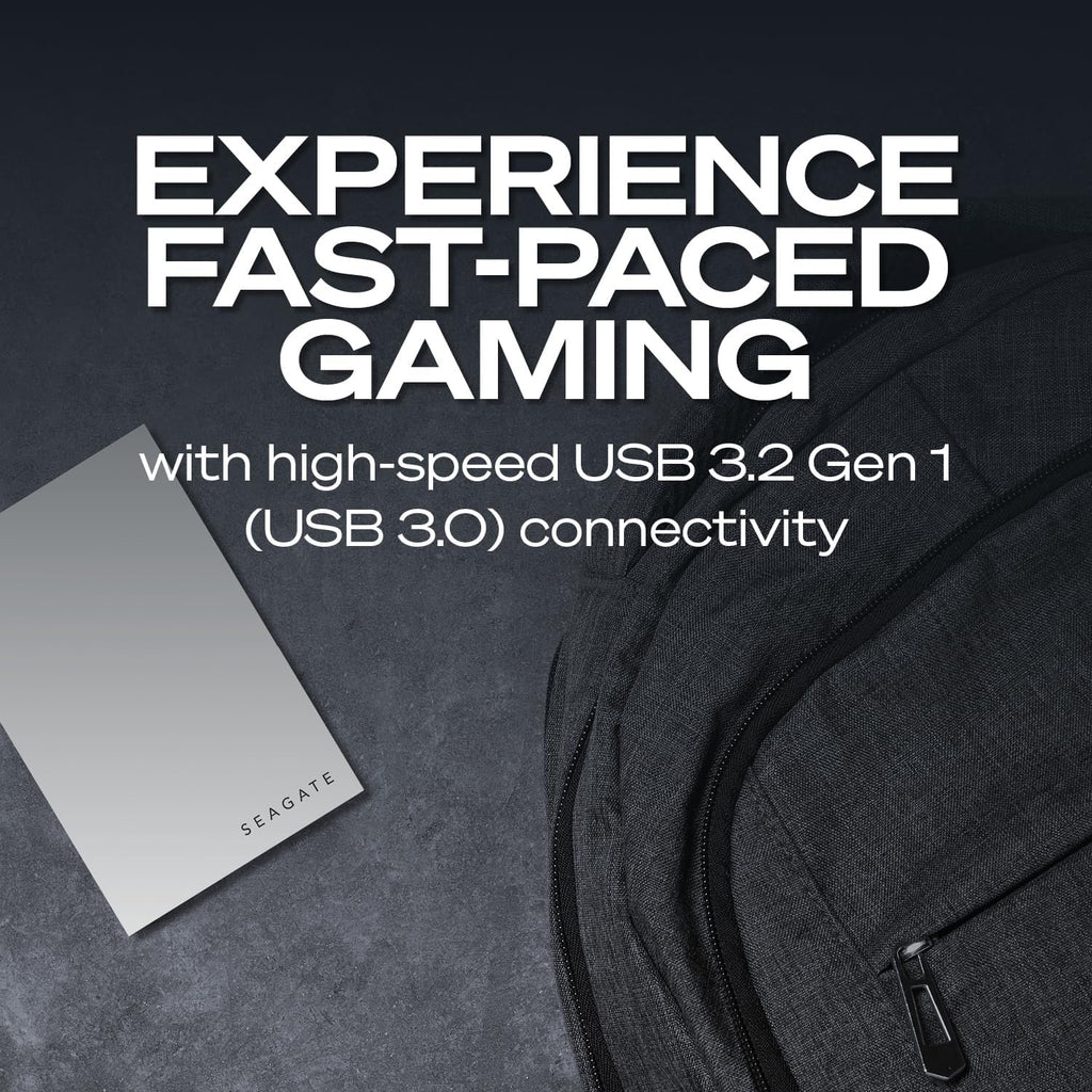 Seagate Game Drive for PlayStation® Consoles 2 TB External Hard Drive - USB 3.2 Gen 1, Officially-Licensed (STLV2000101)