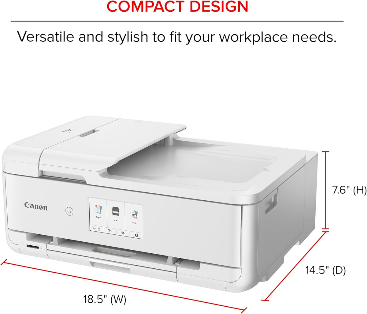 Canon PIXMA TS9521Ca – Wireless Home All-in-One Inkjet Printer