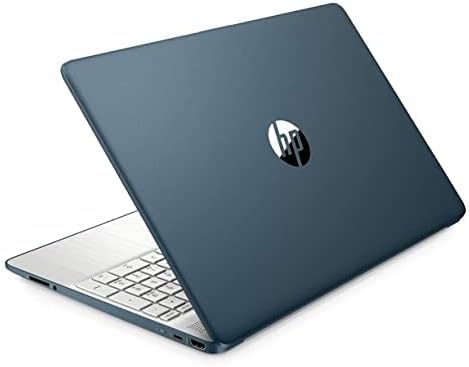HP 15.6" Laptop, FHD, AMD R5-5500U, 8GB RAM, 256GB SSD, USB Type-C and USB Type-A, HDMI, Built-in Microphone/Webcam, Windows 11, Spruce Blue