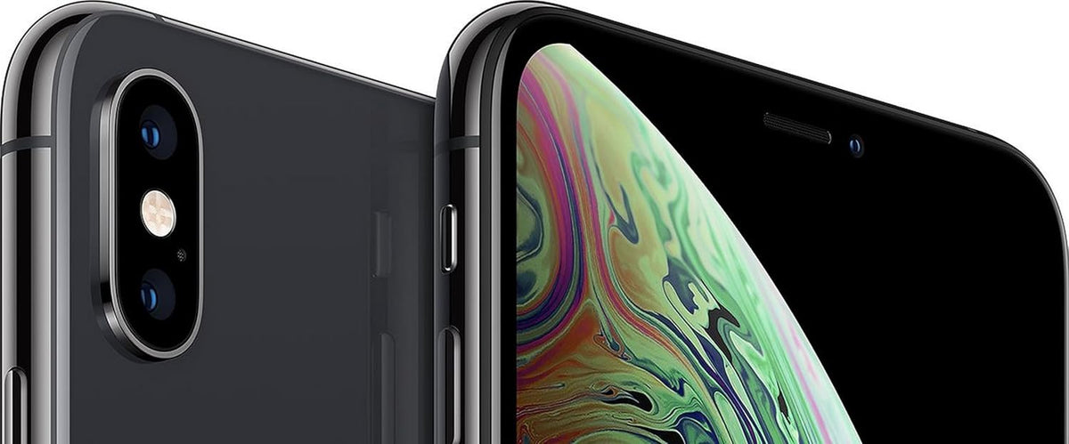 Apple iPhone XS Max, 64GB, Space Gray - Unlocked (Renewed Premium)