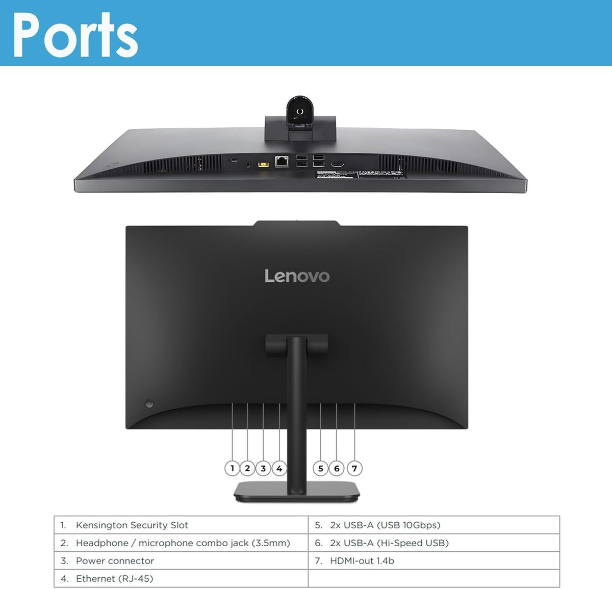Lenovo 24 IdeaCentre All-in-One Desktop Computer, 16GB DDR4, 512GB PCIe SSD, Intel Processor, WiFi 6, Ebony Black, Windows 11 Home