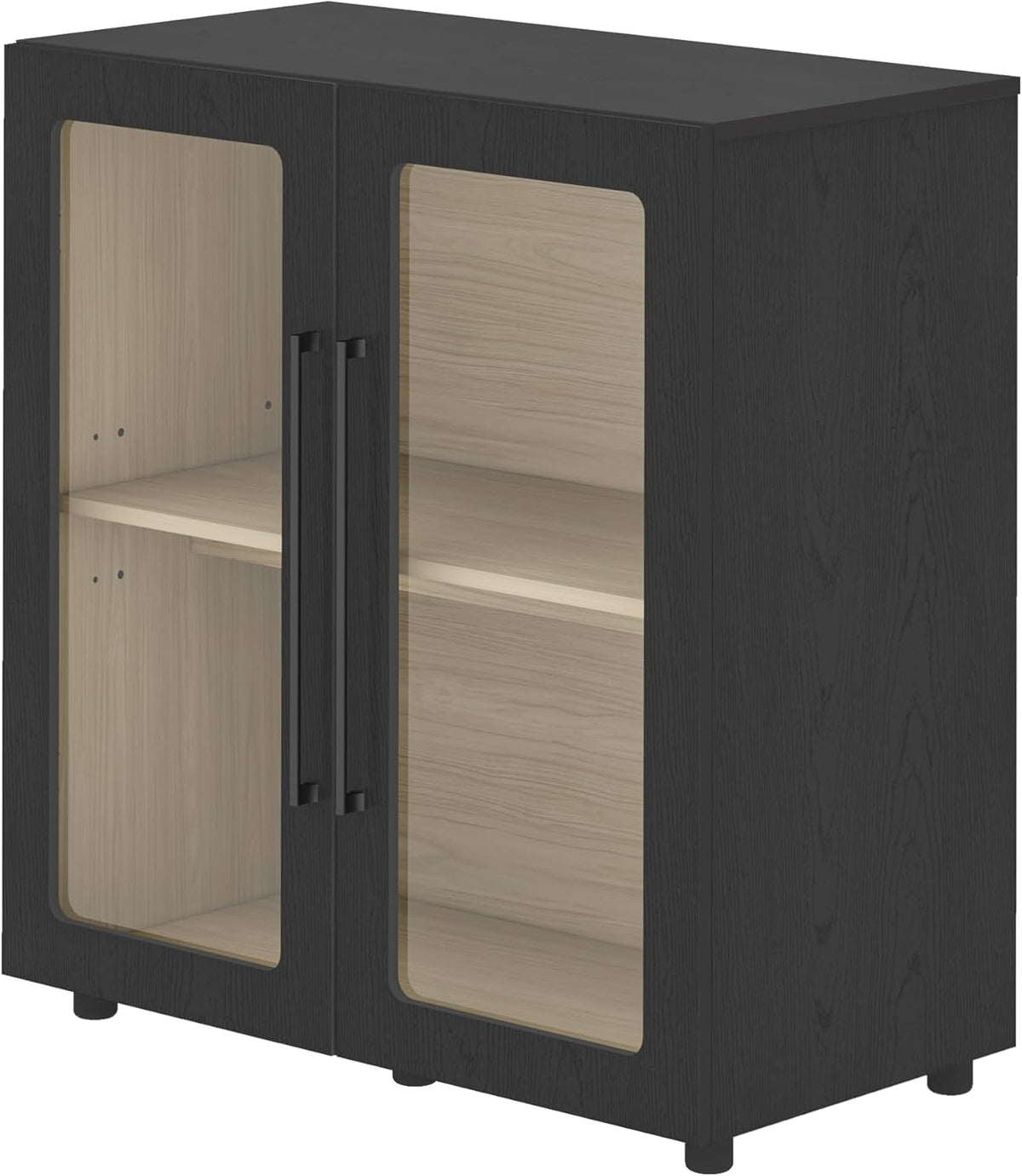 From the Tree Furniture 32 Inch Modular Sideboard Storage Cabinet with Soft-Close Doors | Buffet Accent Cabinet for Living Room, Entryway, Dining Room & Office | Scratch-Resistant Modern Design