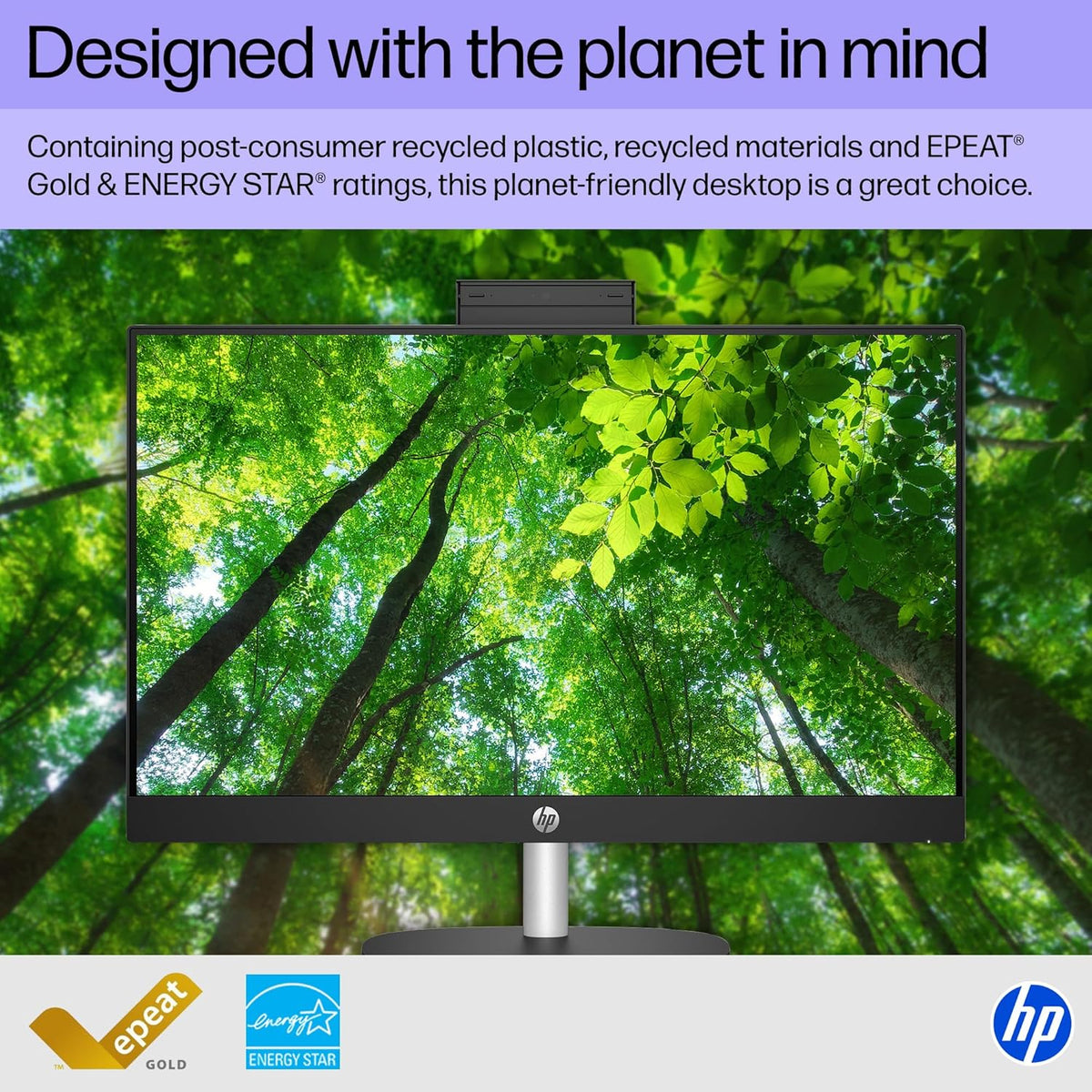 HP 23.8 inch All-in-One Desktop PC, FHD Display, Intel Core i3-N300, 8 GB RAM, 256 GB SSD, Intel UHD Graphics, Windows 11 Home, Jet Black, 24-cr0430 (2025)