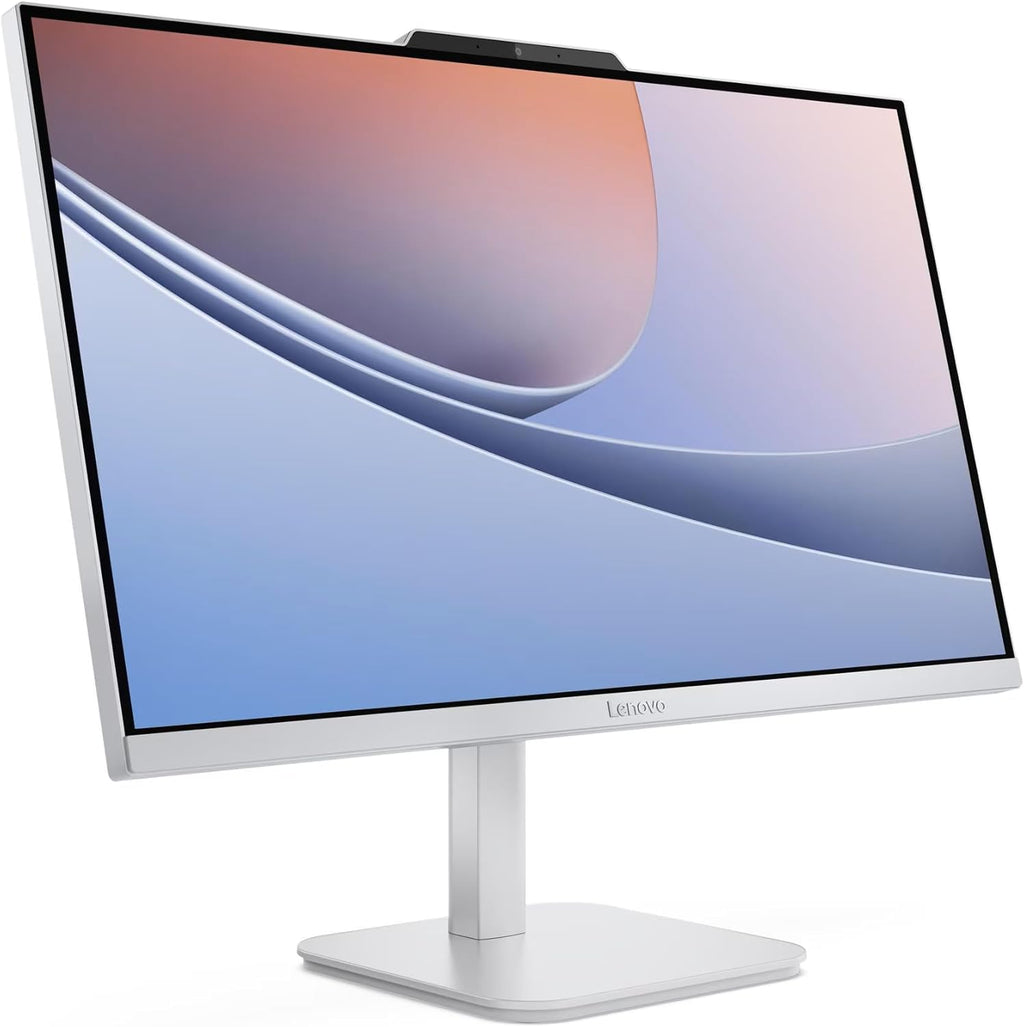 Lenovo 24" FHD All-in-One Desktop Computer for Home & Office, Intel Processor, 32GB RAM, 512GB PCIe + 500GB External, HDMI, Bluetooth 5.2, Business AIO, Vent-Hear, Wireless KB & Mouse, Windows 11 Pro