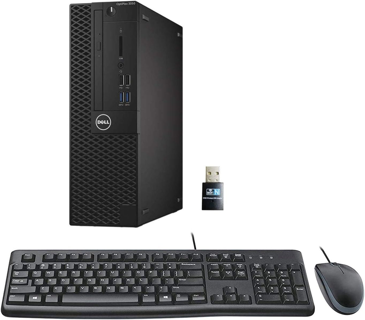 Dell Optiplex 3050 SFF Desktop Computer PC, Intel Quad Core i5-6500 up to 3.6GHz, 16GB DDR4, 256GB SSD, WiFi, 4K Support, DP, HDMI, Windows 11 Pro 64 Bit (Renewed)
