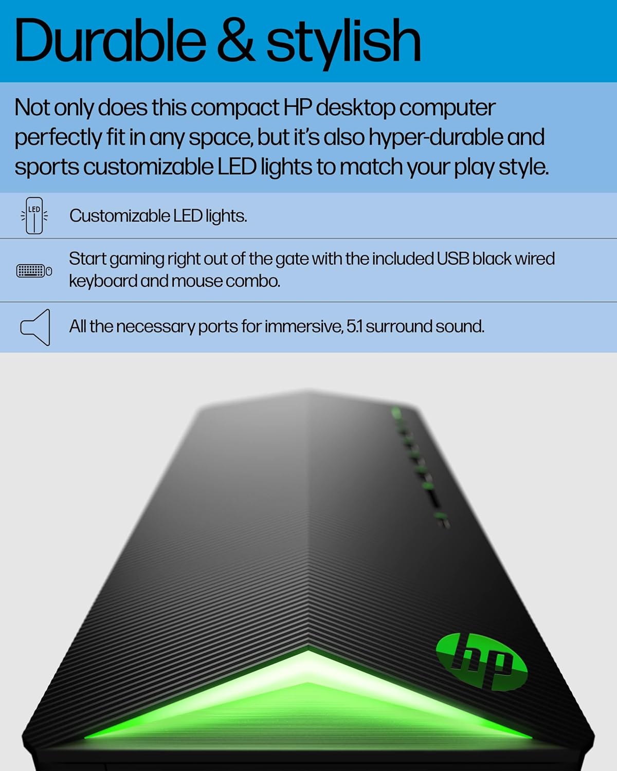 HP 2026 Desktop Tower Computer for Home Office Student, Intel i7-11700F 8-Core, 16GB DDR4 RAM, 512GB PCIe SSD, WiFi 6, Keyboard & Mouse, Windows 11 Home-Ready for Work, Business Family Use, Jet Black
