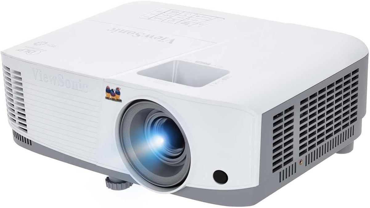 ViewSonic PA503W 4000 Lumens WXGA Projector, High Brightness for Widescreen Presentations and Home Entertainment, Vertical Keystone, 1.1x Optical Zoom, and HDMI Inputs