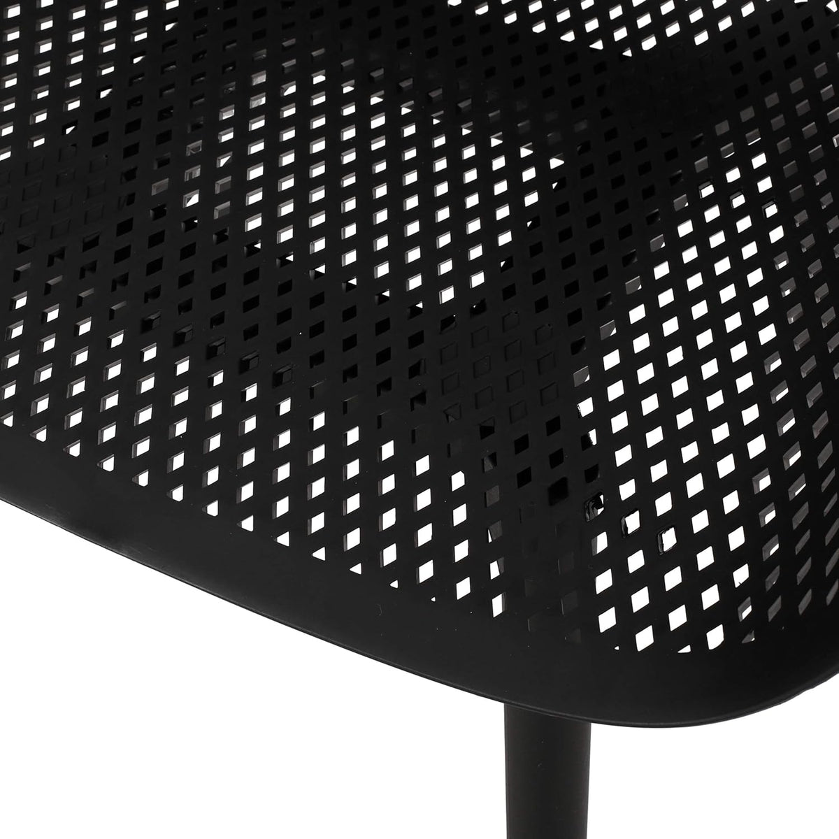 Christopher Knight Home Davina Outdoor Dining Chair (Set of 2), Polypropylene, Black