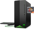 HP Pavilion Gaming Desktop, AMD Radeon RX 5500, AMD Ryzen 3 5300G Processor, 8 GB RAM, 512 GB SSD, Windows 11 Home, 9 USB Ports, Keyboard and Mouse Combo, Pre-Built PC Tower (TG01-2022, 2022)