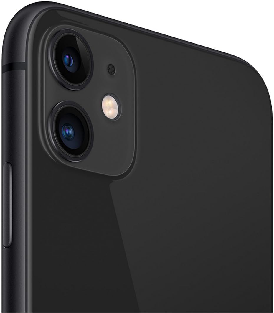 Apple iPhone 11, 64GB, Black - Unlocked (Renewed)