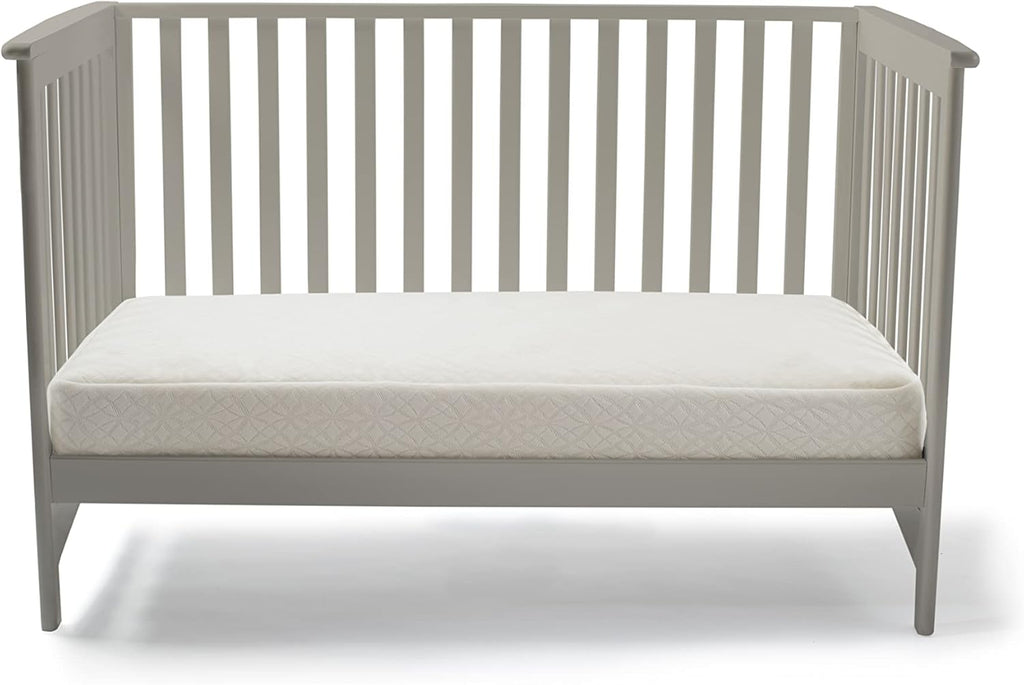 Naturepedic Organic Crib Mattress Cover - Skin Friendly, Breathable & Absorbent Crib Mattress Protector - Removable Mattress Pad for Baby and Toddler Bed - Fitted Ivory