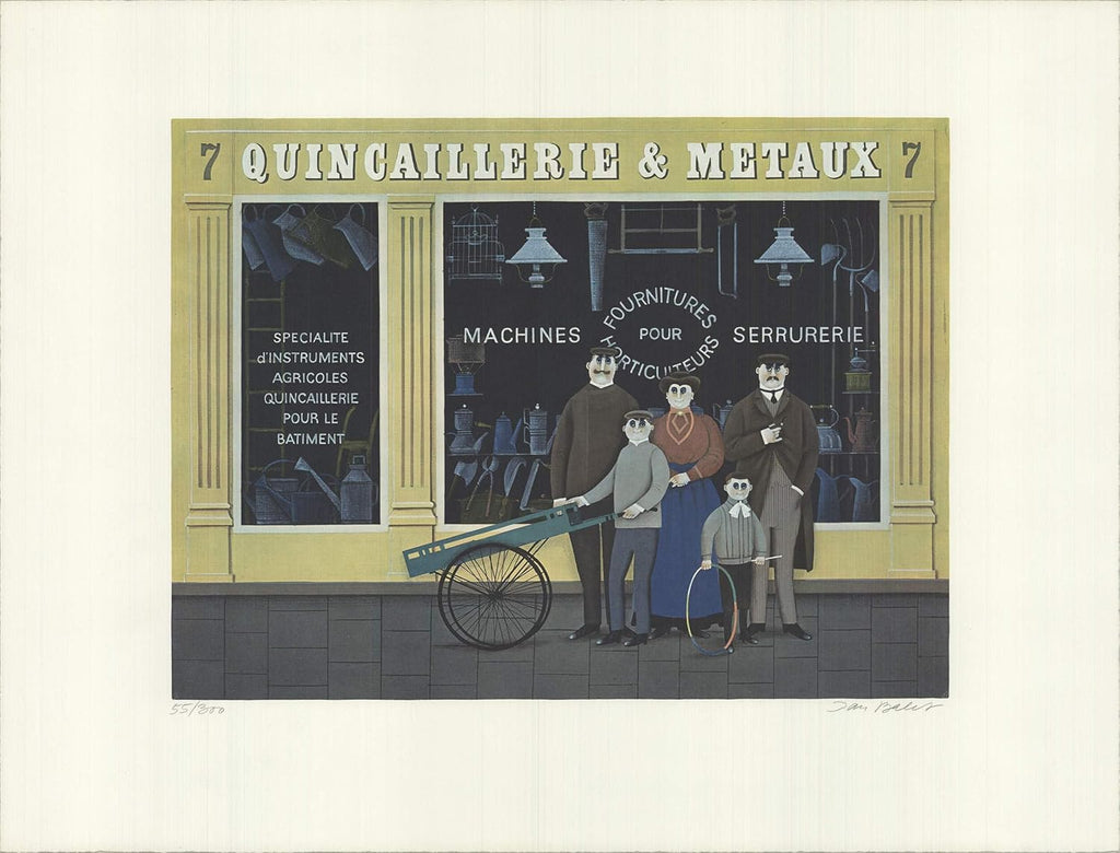 JAN BALET Quincaillerie & Metaux, 1985 - Signed