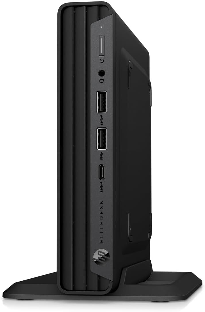HP EliteDesk 800 G6 Mini Computer Desktop PC, Intel Gen 10th Core i5-10500T, 16GB RAM, 512GB SSD, 4K Support, Displayport, Wi-Fi, BT, Windows 11 Pro (Renewed) EliteDesk Desktop