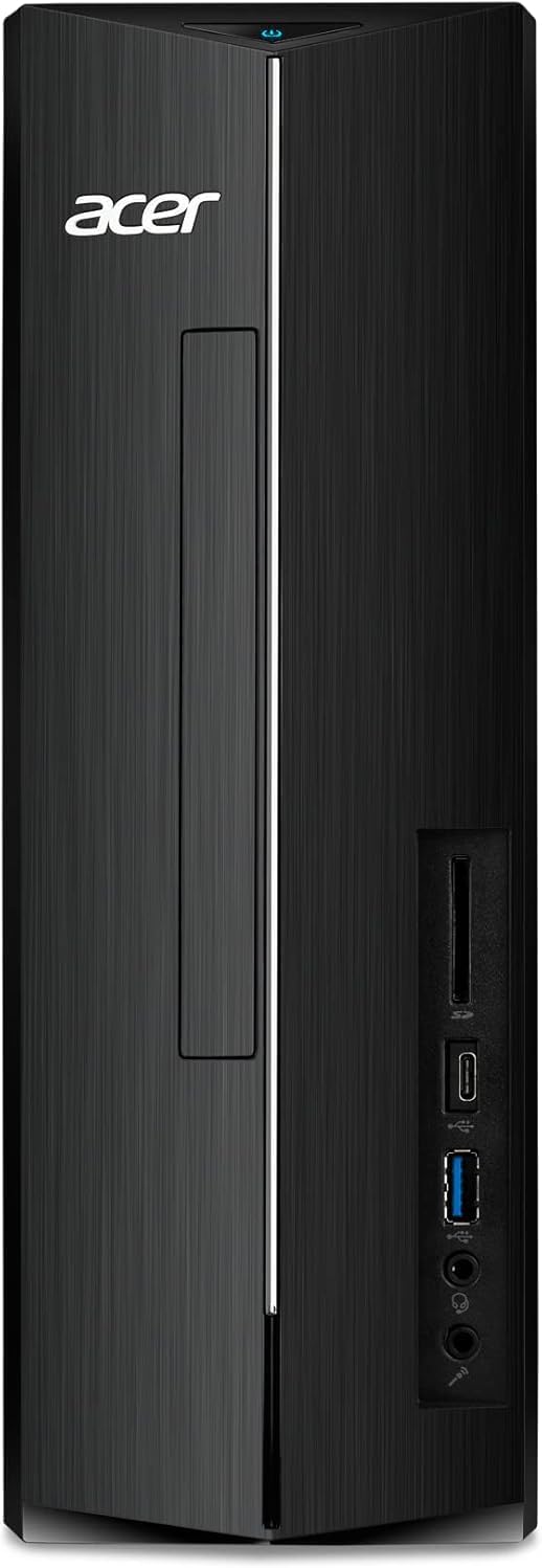 Acer 2026 Desktop Tower, Intel 14th Gen Ultra-Fast 10-Core i5 Processor, 16GB RAM, 1TB Storage HDD, Wi-Fi 6, Support 4K Monitor, Wins 11, Wired KB & Mouse, Free Office 365 on The Web