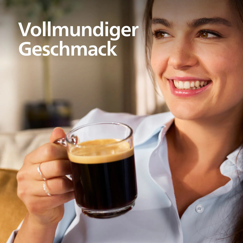 PHILlPS EP5547/90 Serie 5500 LatteGo 19 Kaffeespezialitäten Kaffeevollautomat Schwarz verchromt